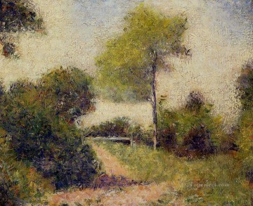  1882 Art Painting - the hedge also known as the clearing 1882